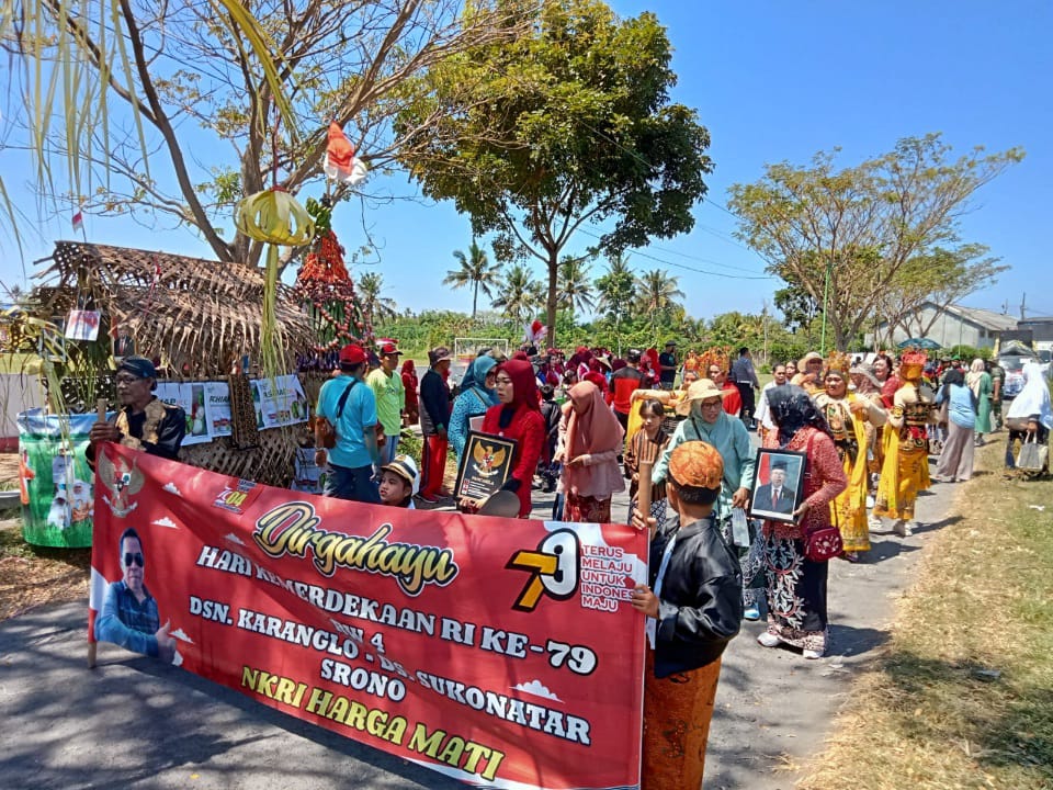 Agenda HUT RI: Karnaval Umum di Desa Sukonatar