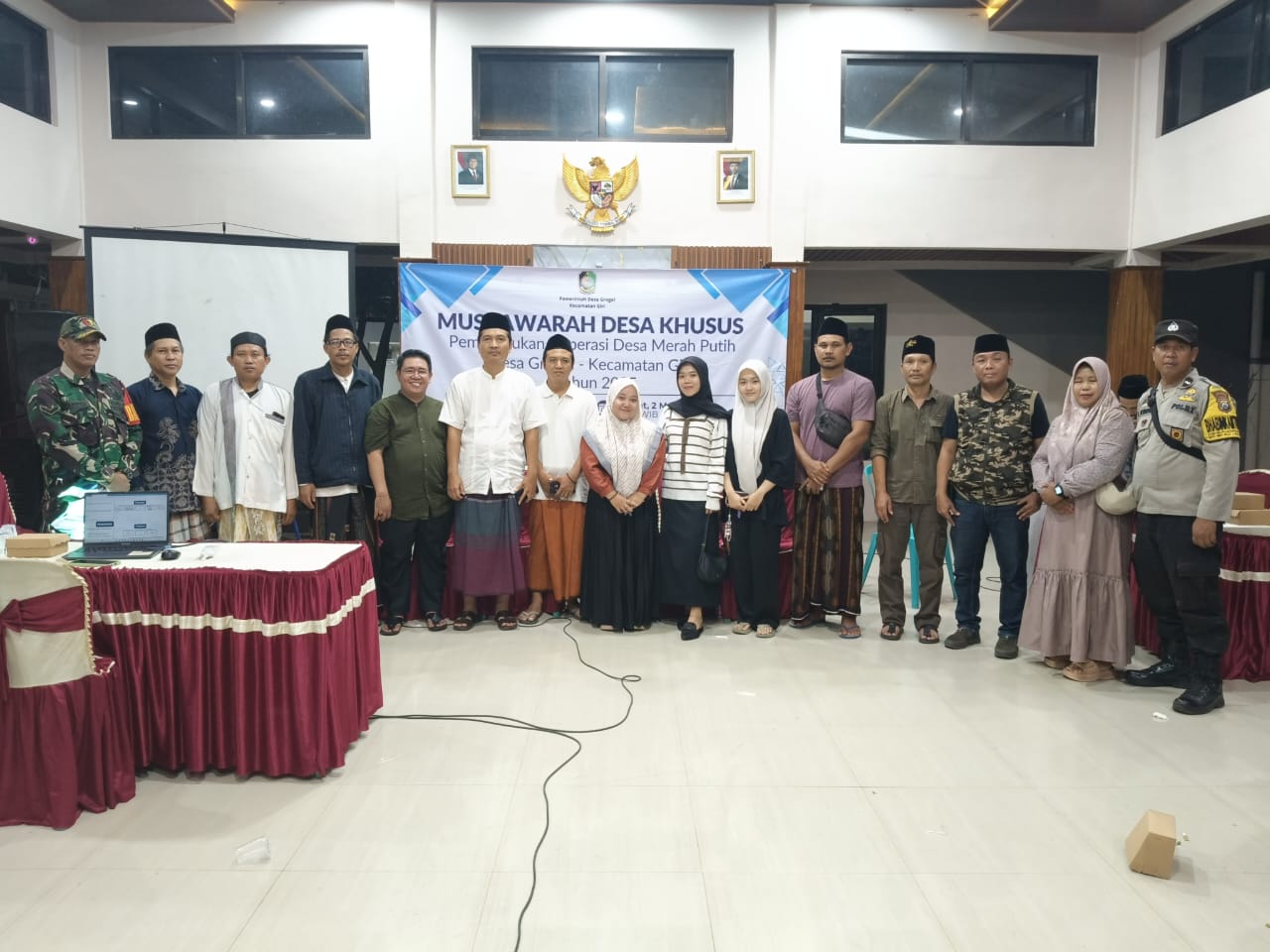 Musdesus Pembentukan Koperasi Desa Merah Putih Desa Grogol