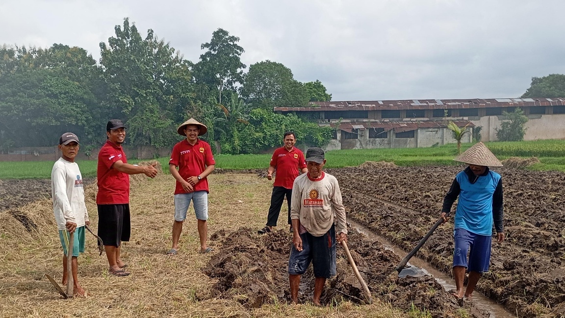BUMDes Mulia Kabat Garap 7.500 M² Lahan Pertanian Untuk Ketahanan Pangan