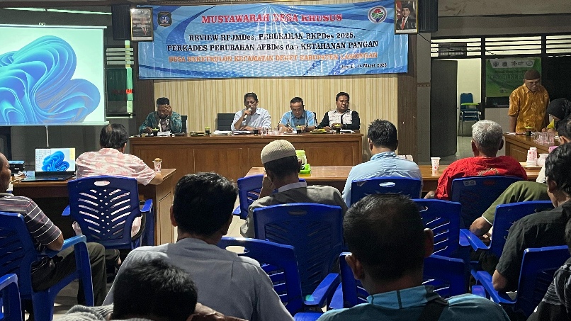 Musdesus Desa Deket Kulon Bahas Pembangunan Desa dan Penguatan Ekonomi Melalui BUMDes