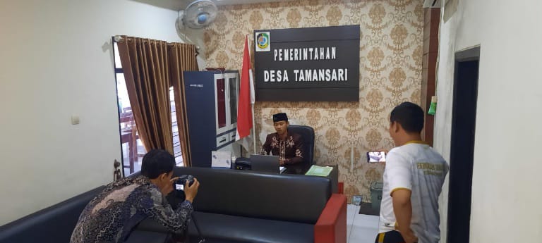 Melalui Video Profil Desa, Pemdes Tamansari Perkenalkan Potensi Dan Keunggulan Desanya