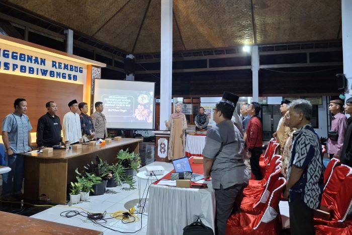 Musyawarah Terkait Program Ketahanan Pangan Desa Glagah