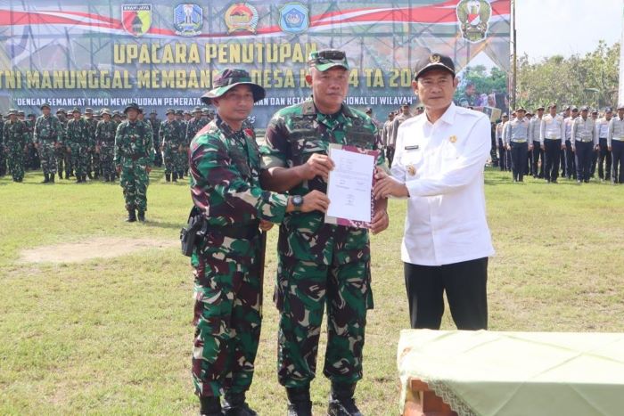 TMMD 124 Kodim 0812 Lamongan Resmi Ditutup
