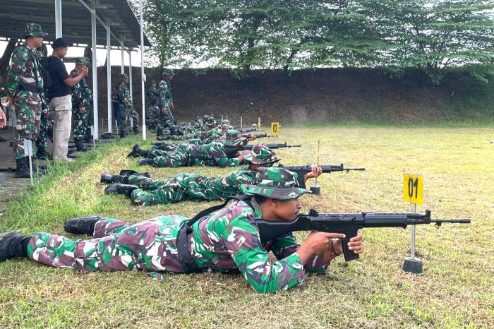 Kodim 0812 Lamongan Gelar Latbakjatri Semester I 2025