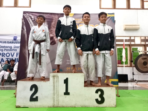 Dua Karateka Belia Jember Lolos ke Fornas III NTB