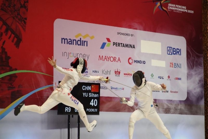 Kejuaraan Anggar Asia Jadi Bekal Tim Indonesia menuju SEA Games