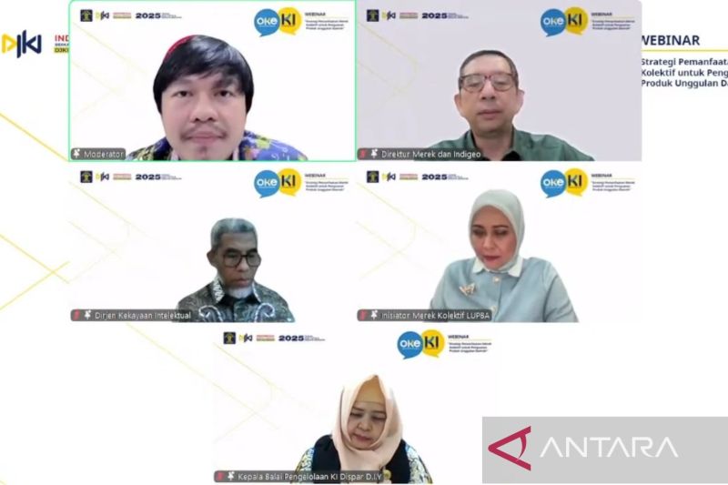 Kemenkum: Pemanfaatan Merek Kolektif Perkuat Produk Unggulan Daerah