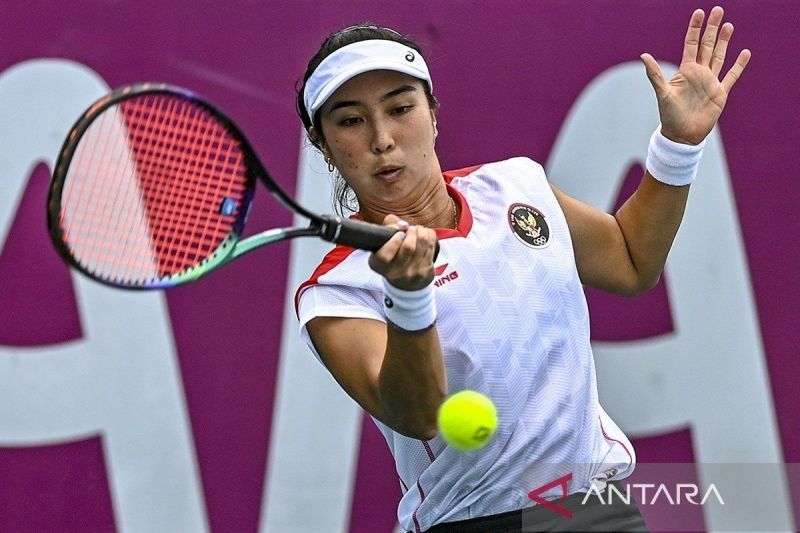 Turun di Ganda Campuran Wimbledon, Aldila Melaju ke Babak Kedua