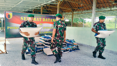 Kodim 0812 Distribusikan 8,4 Ton Beras PMJ 01 untuk Dukung Program MBG