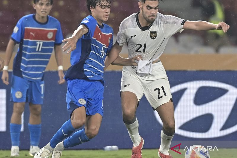 Timnas Indonesia Puncaki Grup A Usai Menang Tipis 1-0 atas Filipina