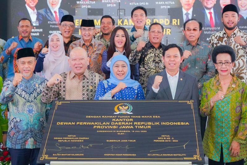 Khofifah: Dekat AMN, DPD RI Jatim Makin Aspiratif dan Dekat Rakyat