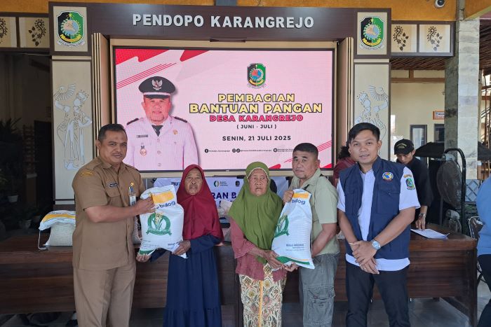 243 KPM Desa Karangrejo Terima Penyaluran Bapang CBP