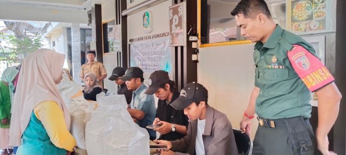 Penyaluran Bantuan Pangan Beras CBP untuk 281 KPM di Desa Pendarungan