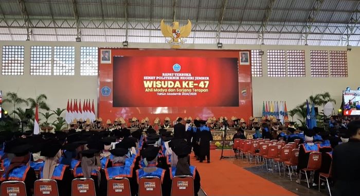 Polije Wisuda 610 Lulusan, Dukung Program Makan Bergizi Gratis