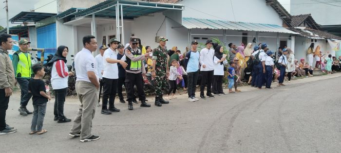 Camat Kabat Tinjau Lokasi Stage 2 TDBI 2025 di Desa Pendarungan