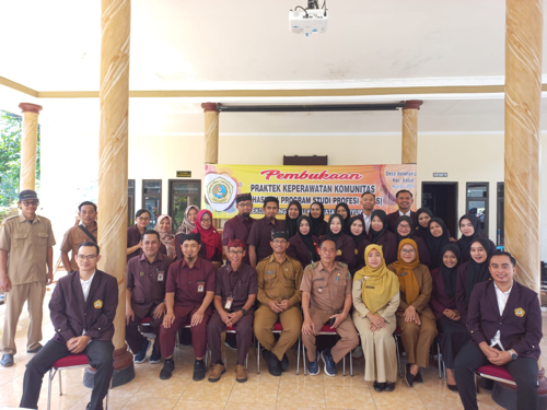 Benelanlor Jadi Tempat Praktik Keperawatan Komunitas Mahasiswa STIKES Banyuwangi