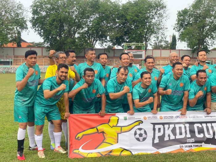 PKDI Banyuwangi Menang Telak di Turnamen Kades se-Jatim, Kades Kelir Cetak Hattrick Spektakuler