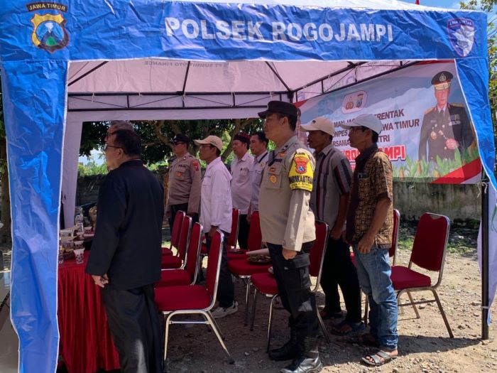 Pemdes Bomo ikuti Zoom Meeting Penanaman Jagung Serentak di Pondok Pesantren Wilayah Jatim