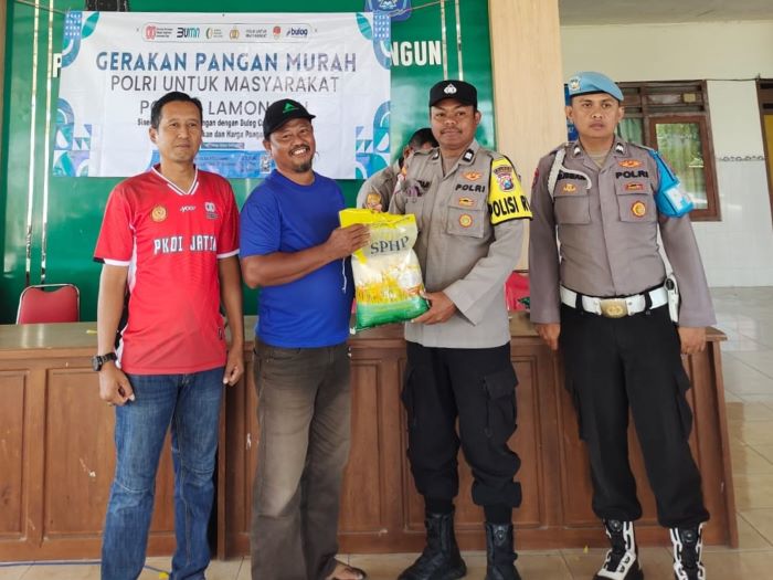 Gerakan Pangan Murah Polri Hadir di Desa Sidobinangun