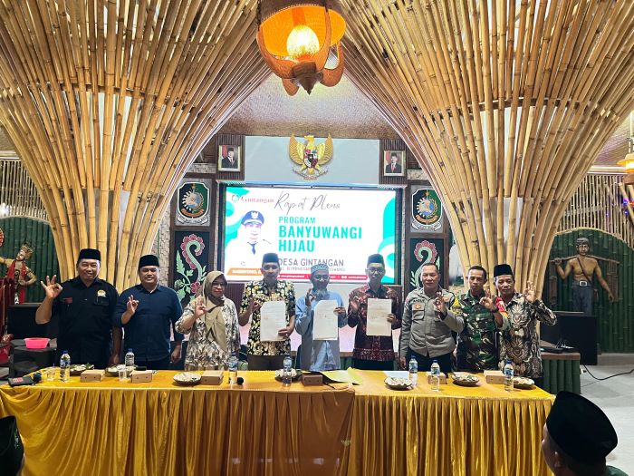 Musdes Penyusunan Perdes tentang Pengelolaan Sampah dan Pungutan Sampah Desa Gintangan