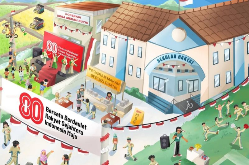 Seskab: HUT ke-80 RI Bermakna Bebas dari Kemiskinan dan Penderitaan