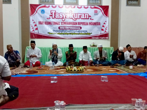 Pemdes Kretaranggon Gelar Tasyakuran HUT ke-80 RI Bersama Warga