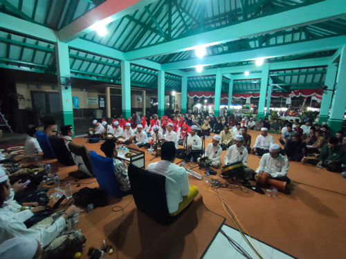 Acara Tasyakuran HUT RI ke-80 di Aula Balai Desa Kalirejo