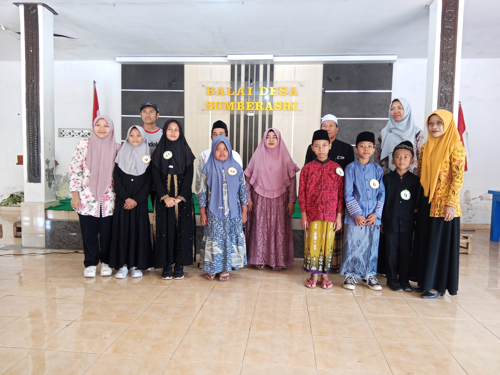 Pemdes Sumbersari Kembangkan Bakat Siswa SD/Sederajat dengan Lomba Tartili