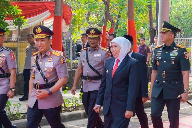 Khofifah: Hari Juang Polri Jadi Semangat Perkuat Pelayanan Masyarakat