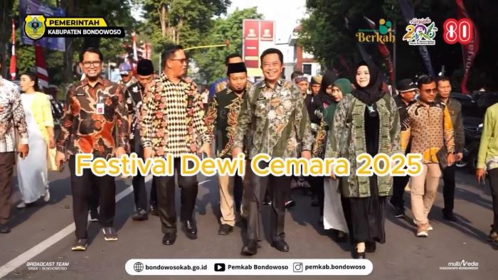 Bupati Bondowoso Buka Festival Dewi Cemara 2025