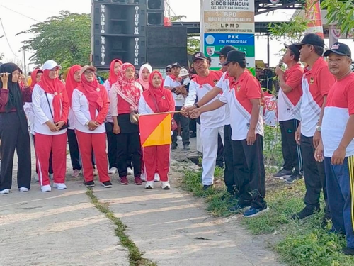 Puncak Semarak Kemerdekaan, Pemdes Sidobinangun Gelar Jalan Sehat