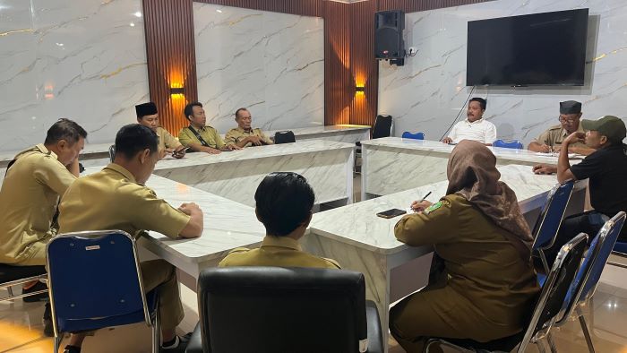 Rakor Persiapan dan Pelaksanaan Malam Resepsi HUT Kemerdekaan RI ke-80 di Desa Dadapan