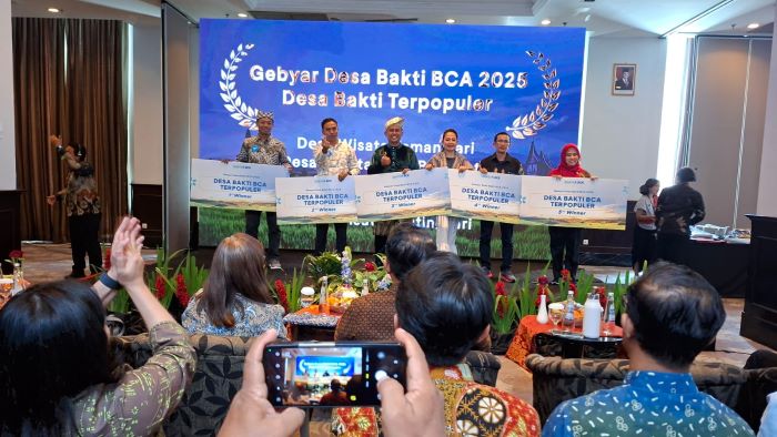 Desa Tamansari Juara 1 Terpopuler dan Individu Inspiratif Desa Bakti BCA