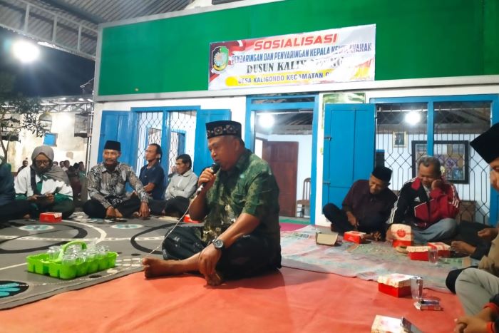 Sosialisasi Penjaringan dan Penyaringan Perangkat Desa (Kepala Dusun Kaliwadung)