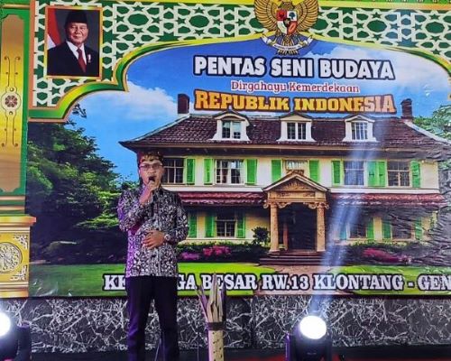 Peringati HUT RI ke-80, Dusun Klontang Desa Gendoh Gelar Pentas Seni
