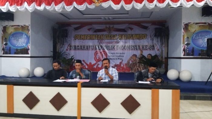 Rapat Final Persiapan Karnaval Pawai Budaya di Desa Kaligondo