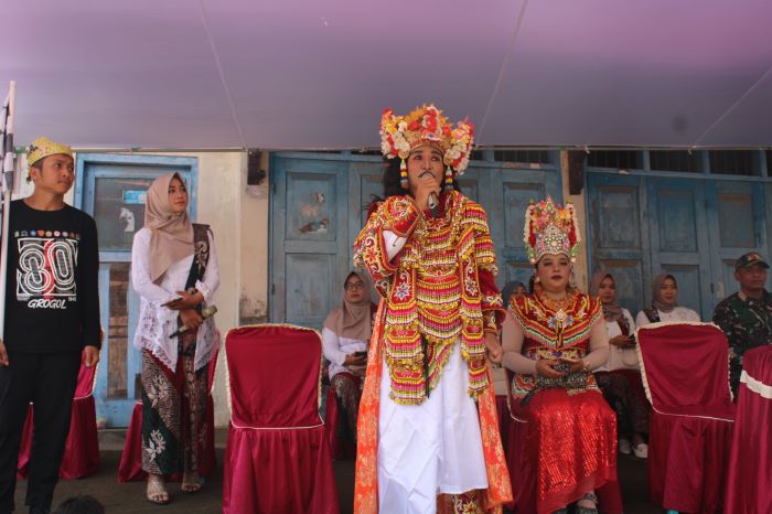 Mengusung Tema "Keberagaman Budaya, Perjuangan, dan Kearifan Lokal", Desa Grogol Gelar Karnaval Agustusan