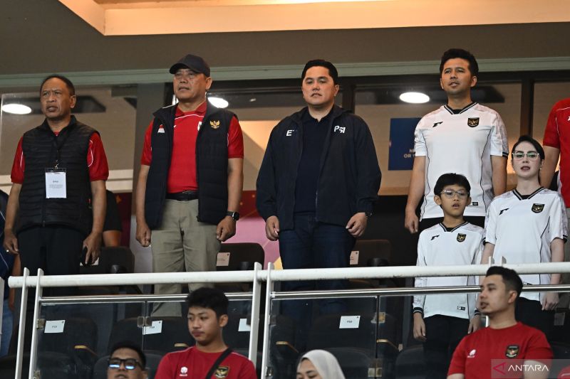 Erick: Laga Versus Lebanon Jadi Tolok Ukur Indonesia