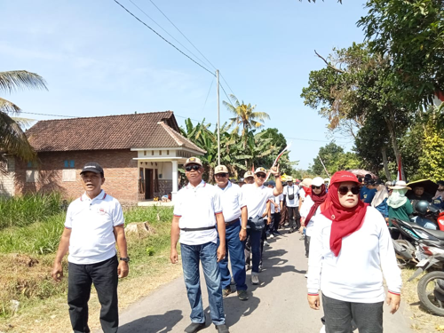 Sukonatar Rayakan HUT RI ke-80 denga Lomba Gerak Jalan Tingkat Pelajar  dan Umum