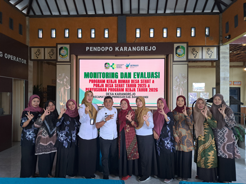 Monev RDS dan Pokja Desa Sehat Tahun 2025 di Desa Karangrejo