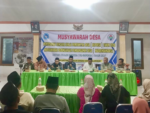 Desa Candisari Gelar Musyawarah Desa untuk Penyusunan RKPDesa 2026 dan DU-RKP 2027