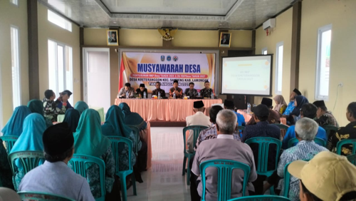 Desa Kreteranggon Gelar Musyawarah Desa untuk Penyusunan RKPDes 2026 dan DU-RKP 2027