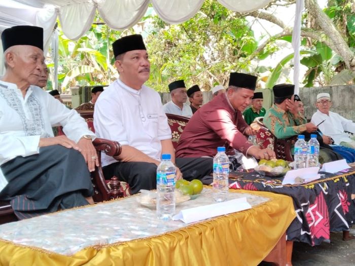 Pengajian Maulid Nabi di Masjid Darul Falah bersama Kades Pendarungan Tokoh NU dan Masyarakat