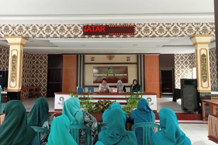 Kader PKK Desa Sukonatar Gelar Pertemuan PKK Periode September 2025
