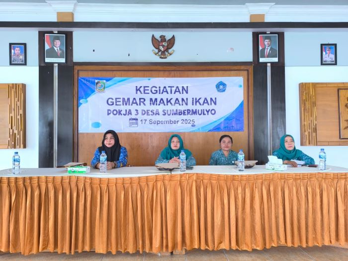 PKK Pokja 3 Desa Sumbermulyo Gelar Kegiatan Gemar Makan Ikan