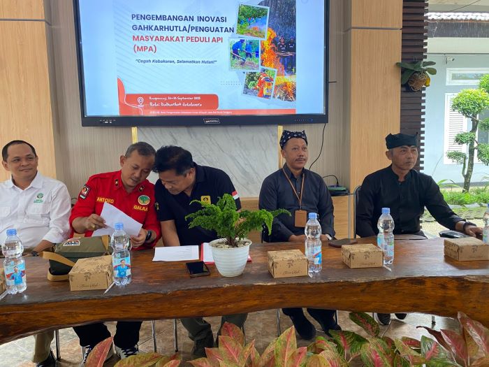 Desa Tamansari menjadi Tuan Rumah Kegiatan untuk Mencegah Kebakaran Hutan dan Lahan di Banyuwangi