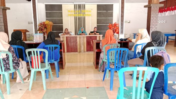 Masuk 6 Besar Lomba PKK se-Kabupaten Banyuwangi, PKK Desa Sumberasri Gelar Rapat Koordinasi