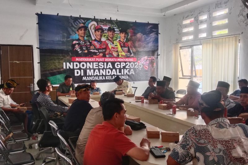 Semua Kades Kompak Dukung MotoGP Indonesia di Sirkuit Mandalika