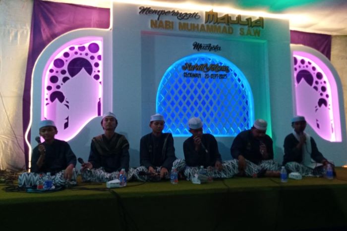 Kegiatan Maulid Nabi di Musholla Nurul Islam Dusun Secawan