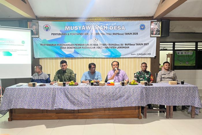 Musyawarah Desa Deketkulon: Membangun Desa dengan Partisipasi Masyarakat